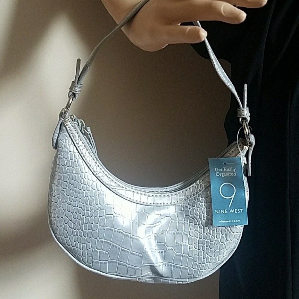 Nine West Shoulder Purse 8 in wide